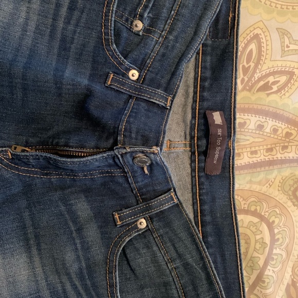 Levi Super Low Denim Jeans Junior size 11 - Picture 5 of 8